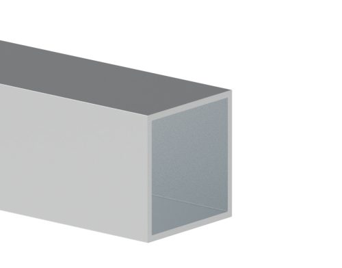 40x40x2 alu zártszelvény 6 m