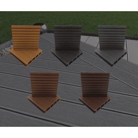 21-145 WPC padló rendszer- teraszburkolat (1m2)